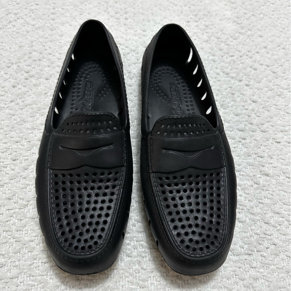 Floafers Country Club Driver 2.0 Black Loafers Waterproof Beach Men’s Size 11